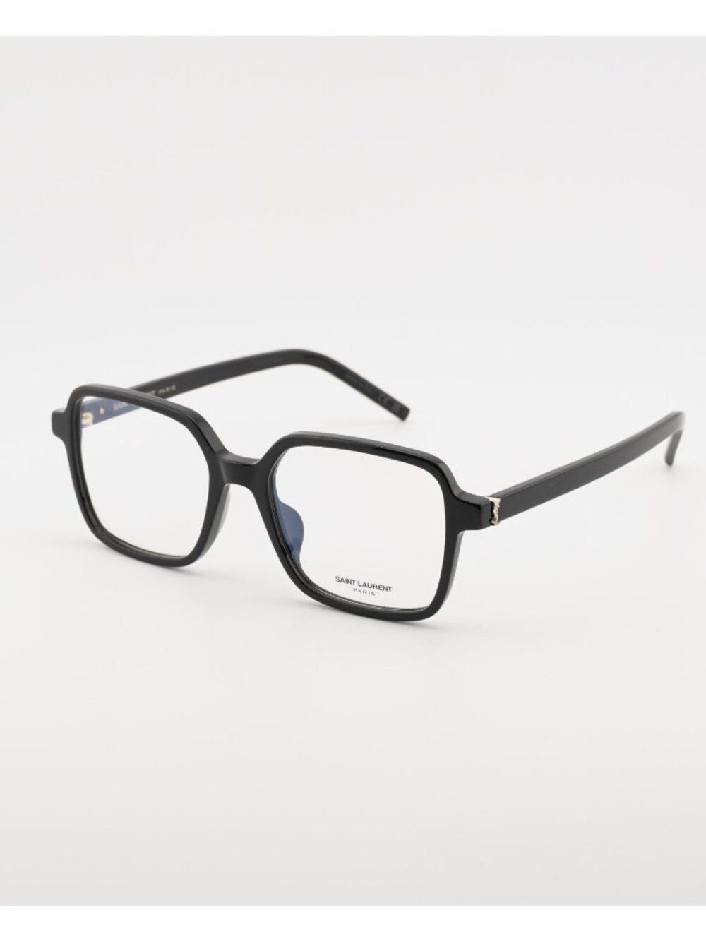Saint Laurent SL M139 001 Eyeglasses Black 54mm Square Frame